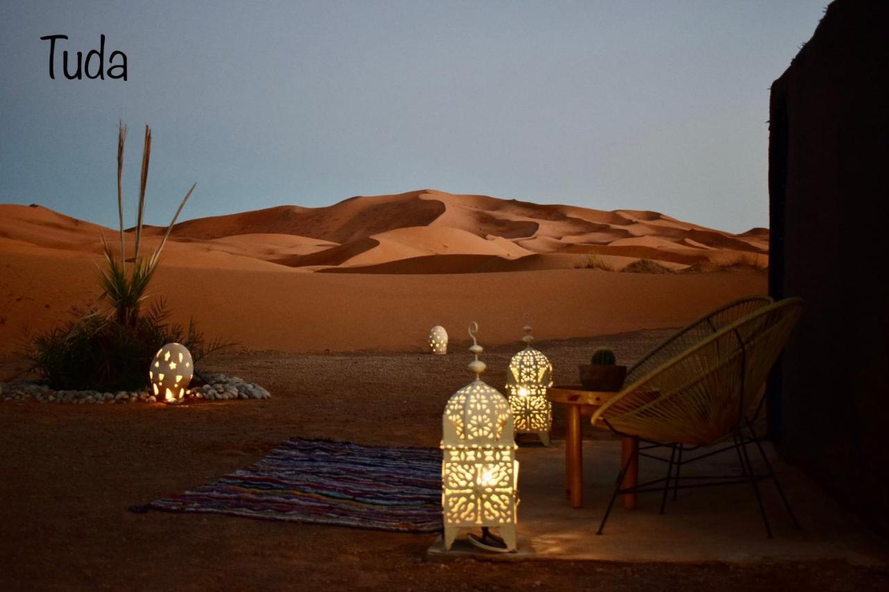 Hotel Tuda Luxury Camp Merzouga Exterior foto